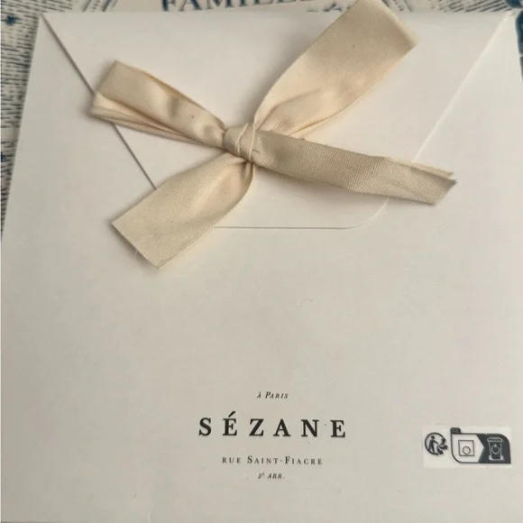 Sezane 100% Cotton Floral Square Scarf/ green printed/ NEW - Picture 2 of 5